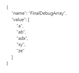 Debug array
